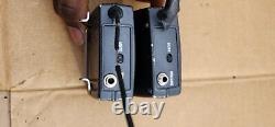 2 Sennheiser EW 100 G2 Wireless Bodypack Transmitter