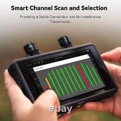 2-SetHollyland Mars M1 Enhanced Wireless Transmitter Receiver Monitor, 3-in-1