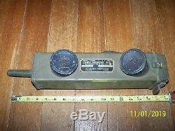 2 WWII Signal Corps US Army BC-611-F Radio Transmitter Receivers