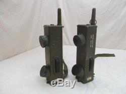(2) Wwii Us Army Signal Corps Radio Receiver Transmitter Bc-611-f Galvin Mfg