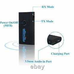 2 in1 Wireless Bluetooth Stereo Transmitter and Receiver Audio/TV/DVD Adpater