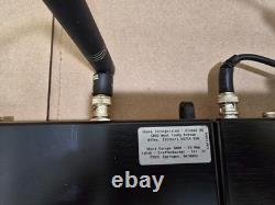 2 pcs Shure QLXD4 G50 Wireless Receivers, 2 pcs QLXD1 Bodypack Transmitter