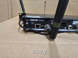 2 pcs Shure QLXD4 G50 Wireless Receivers, 2 pcs QLXD1 Bodypack Transmitter