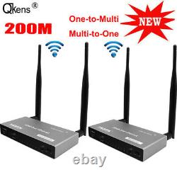 200M Wireless HDMI Extender 1 Transmitter To Multi Receiver Laptop PC TV Monitor