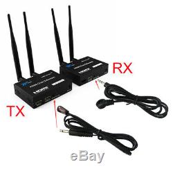 200M Wireless WiFi HDMI Transmitter Receiver TV Loop-out HDMI Extender Extension