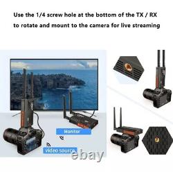 200m Wireless Display Video Transmitter Receiver HDMI Extender for Camera PC TV