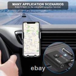 2IN1 3.5mm Bluetooth 5.0 Transmitter Receiver Car Wireless Audio Adapter USB Lot