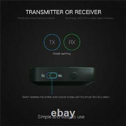 2in1 Bluetooth Transmitter Receiver Wireless Adapter TV Home Stereo Audio LOT