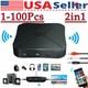 2in1bluetooth Transmitter Receiver Wireless Adapter Tv Home Stereo A2dpaudio Lot