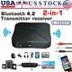 2in1bluetooth Transmitter Receiver Wireless Adapter Tv Home Stereo A2dpaudio Lot