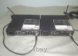 2x Shure Psm600 Transmitters-626.475/632.550 & 629.975/634.775 P6t-ha & Hb-nice