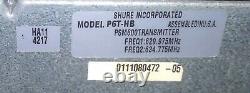2x Shure Psm600 Transmitters-626.475/632.550 & 629.975/634.775 P6t-ha & Hb-nice