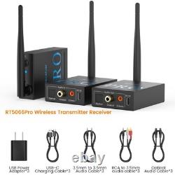 3-in-1 2.4GHz Wireless Audio Transmitter Receiver for Subwoofer Speaker