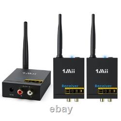 3-in-1 2.4GHz Wireless Audio Transmitter and Receiver for TV, 20ms Ultra Low