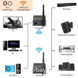 3-in-1 2.4GHz Wireless Audio Transmitter and Receiver for TV, 20ms Ultra Low
