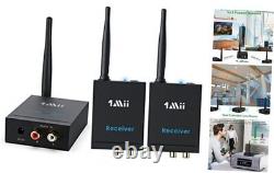 3-in-1 2.4GHz Wireless Audio Transmitter and Receiver for TV, 20ms Ultra Low S