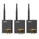 3 In 1 2.4ghz Wireless Audio Transmitter And Receiver, 2 Receivers For Speaker