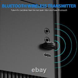 3in1 Bluetooth 5.0 Transmitter Receiver Wireless USB Audio Adapter for TV PC Car