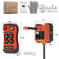 4 Button Wireless Crane Remote Control 12V 24V Radio Dule Transmitters and Re