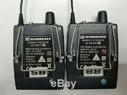 (4) Sennheiser Sr300 Iem Transmitter, (4) Ek300 Receiver, 1 Ac3 Combiner A&b Band