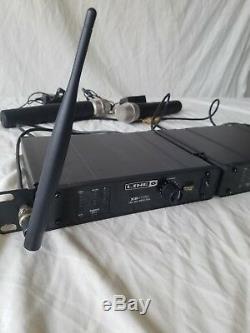 (4 systems) Line 6 XD-V55 Digital Wireless Microphone Transmitter and Receiver