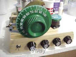 40 Meter 12v6/12sk7 Cw Qrp Battery Powered Ham Radio Receiver/ Transmitter