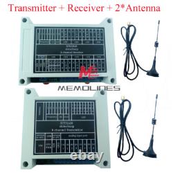 433MHz Lora Remote Control Point to Point Feedback Wireless IO Relay Switch New