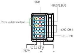 4CH RC Receiver AFHDS 3 Pack for Flysky Noble Transmitters, Compact & Lightwe