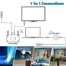 4K@30Hz Wireless HDMI Transmitter Receiver Extender Kits TV Video/Audio Adapter