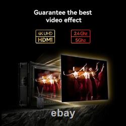4K HDMI Wireless Video Transmitter Dual 2.4/5 Ghz Long Range System