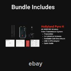 4K HDMI Wireless Video Transmitter Dual 2.4/5 Ghz Long Range System