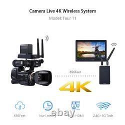 4K Wireless HDMI Audio Video Adapter Receiver Transmitter Kit For Live Streaming
