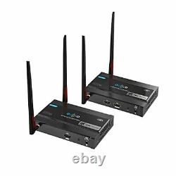 4K Wireless HDMI Transmitter and Receiver, 656FT 5G Stable Signal matte
