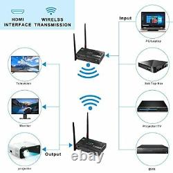 4K Wireless HDMI Transmitter and Receiver, 656FT 5G Stable Signal matte