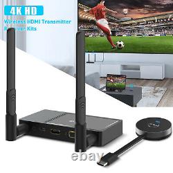 4k HD Wireless HDMI Transmitter Receiver Adapter Audio Video Extender Converter