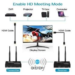 5.8G HD Wireless Video/Audio Transmitter & Receiver Dual Antenna For Video Games