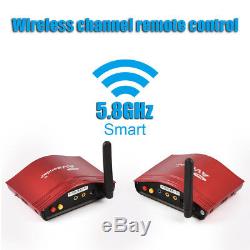 5.8GHz WIRELESS AV Sender TV Wireless AUDIO HD VIDEO Transmitter Receiver 984ft