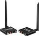 5.8ghz Wireless Rca Aux Audio Transmitter Receiver Low Latency 164ft Tv Speaker