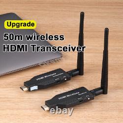 50m Wireless HDMI Extender Audio Video 1 Transmitter To 2 3 4 Receiver PC To TV