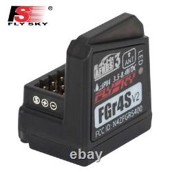 5Flysky FGR4S V2 2.4GHz RC Receiver AFHDS For Flysky NB4 PL18 Transmitter M1C9
