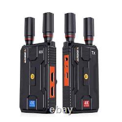 5G 4K Wireless Audio Video Transmitter Receiver 400M 1300ft Dual HDMI Extender