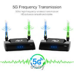 5G Wireless 1080P 3D Hdmi Extender TV Audio Video Transmitter & Receiver PAT-590