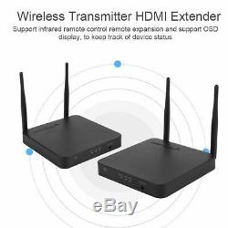 5GHz Wifi 1080P HD IR HDMI Extender Wireless Transmitter + Receiver Audio Video
