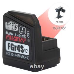 5X RC Receiver Flysky FGR4S V2 Receiver AFHDS 3Built-in Single-Antenna 4CH V0F3