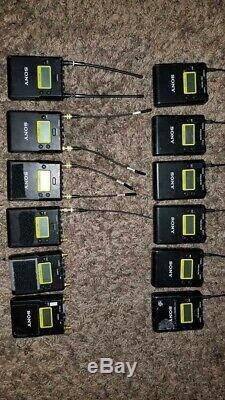 6 sets of Sony UWP-D11Wireless Professional transmitter/receiver packages