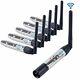6pcs 2.4g Dmx512 Wireless 1 Male Transmitter & 5 Female Receivers Control For