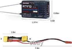 7 Channels RC Transmitter & Gyro Receiver 2.4Ghz Surface Radio Controller