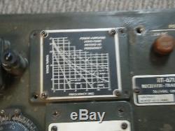 718. / EX-ARMY MILITARY RADIO RT-671/PRC-47 RECEIVER TRANSMITTER Radio