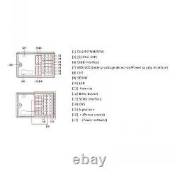 7CH Radio Transmitter with Receiver Replacement for RC Car Climbing Car Boat