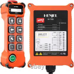 8 Button Channel 12V 24V Wireless Crane Radio Remote Control Industrial Electr
